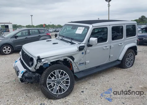 2024 Jeep Wrangler 4Xe Summit 4Xe z USA, uszkodzony, nr VIN 1C4RJXU6XRW189956